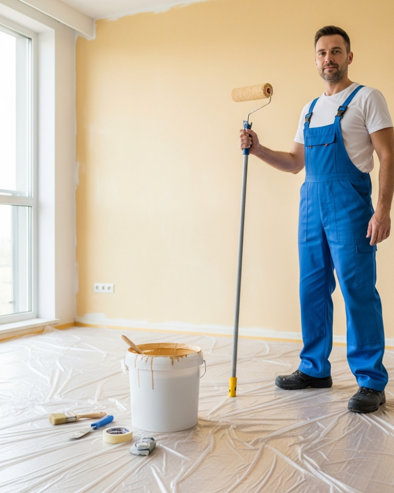 Malerarbeiten, Farbe